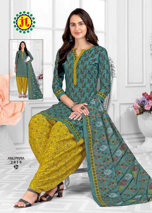 JT Anupama Vol-2 Cotton Designer Patiyala Dress Material